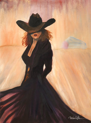 Cowgirl Oil on Canvas 18 by 24 inches